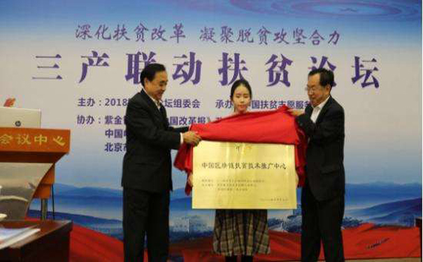 扶贫日，中国区块链扶贫技术推广中心正式成立
